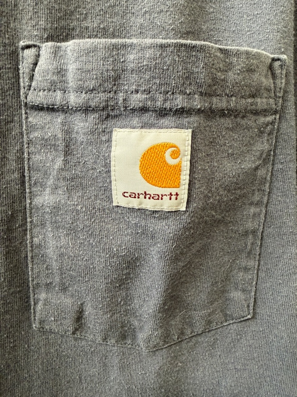Carhartt Pocket Tee in Slate Gray | Built Like a Truck, Wears Like a Legend - Picture 4 of 5